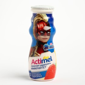 Продукт ACTIMEL кисломолочный обогащенный Детский клубника/банан 2,5% 100г 8017227