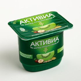 Биойогурт ACTIVIA обогащенный киви/мюсли 3% 150г ст 8017236