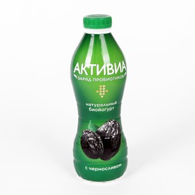 Биойогурт ACTIVIA питьевой чернослив 2% 870г бут 8017383