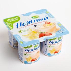 Продукт CAMPINA йогуртный Нежный с соком банан/клубника 1,2% 100г 8017706