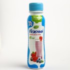 Напиток CAMPINA йогуртный Нежный с соком лесных ягод 0,1% 285г бут 8017720 - фото 42733