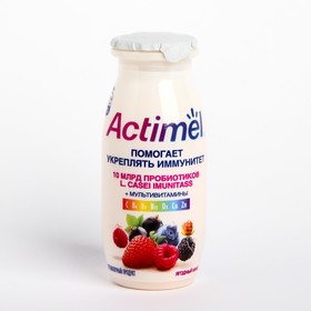 Продукт ACTIMEL кисломолочный обогащенный ягодный микс 2,6% 100г 8074190