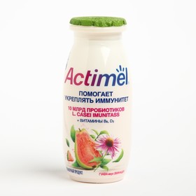 Продукт кисломолочный ACTIMEL обогащенный гуава/эхинацея 2,5% 100г 8111508