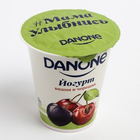 Йогурт DANONE вишня/черешня 2,8% 260г ст 8114640