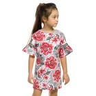 Платье для девочки, рост 86 см, цвет серый - фото 6517889
