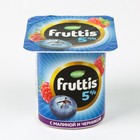 Йогурт FRUTTIS Сливочное лакомство малина/черника/абрикос/манго 5% 115г 8017678 - фото 42866