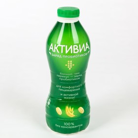 Биойогурт ACTIVIA питьевой злаки 2,2% 870г бут 8017382