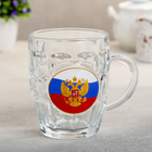 Кружка для пива «Герб на флаге», 500 мл Кружка для пива «Герб на флаге», 500 мл