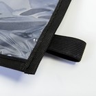 Органайзер под планшет на спинку сиденья автомобиля, оксфорд, 55х29 см., цвет серый - фото 7461695