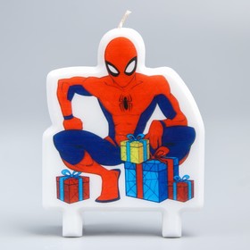 Свеча в торт «Подарки от Человека-Паука», Спайдермен, 78 х 100 мм