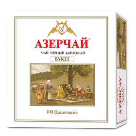 Чай чёрный байховый "Азерчай", 100 х 2 г 5008149