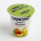 Йогурт DANONE персик/груша 2,8% 260г ст 8114639 - фото 42623