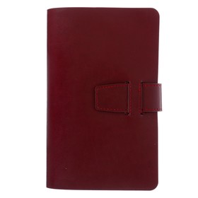 Ежедневник недатированный А5, 192 листа Sienna, обложка искусственная кожа, сменный блок, бордовый