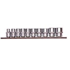 Набор торцевых головок STELS 13601, 3/8", шестигранные, CrV, 8-19 мм, 10 шт. 5014368 - фото 93656