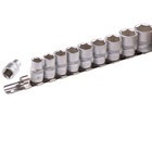 Набор торцевых головок STELS 13601, 3/8", шестигранные, CrV, 8-19 мм, 10 шт. 5014368 Набор торцевых головок STELS 13601, 3/8", шестигранные, CrV, 8-19 мм, 10 шт. 5014368