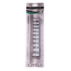 Набор торцевых головок STELS 13601, 3/8", шестигранные, CrV, 8-19 мм, 10 шт. 5014368 Набор торцевых головок STELS 13601, 3/8", шестигранные, CrV, 8-19 мм, 10 шт. 5014368