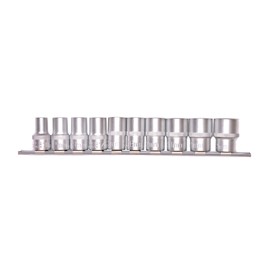 Набор торцевых головок STELS 13608, 1/2", двенадцатигранные, CrV, 10-24 мм, 10 шт. 5014375