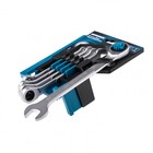 Набор ключей комбинированных GROSS 14858, трещоточных, CrV, 8-17 мм, 5 шт. 5014426