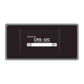 Пластырь CRS-42c (холодный) м/корд 130х260 мм ROSSVIK, 10 шт. в уп. 4188593