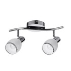Люстра спот 8371/2 2х60W Е14 хром/белый Люстра спот 8371/2 2х60W Е14 хром/белый