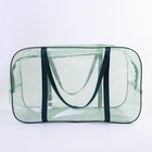 Сумка в роддом 30х50х25, цветной ПВХ, цвет зеленый МИКС - фото 107897590