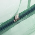 Сумка в роддом 30х50х25, цветной ПВХ, цвет зеленый МИКС - фото 107897591