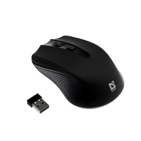 Mouse Defender Accura MM-935, wireless, optical, 1600 dpi, 2hAAA, USB, black