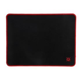 Коврик для мыши Defender Black M, игровой, 360x270x3 мм, чёрно-красный