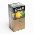 Чай черный GREENFIELD 25п*1,5г/Lemon Spark/лимонное сорго, цедра лимона и апельсина /Орими Трейд 801 8015853 - фото 39916