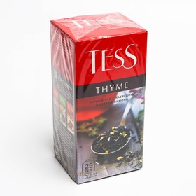 Чай черный TESS 25п*1,5г/Thyme/с чабрецом/Орими Трейд 8015876