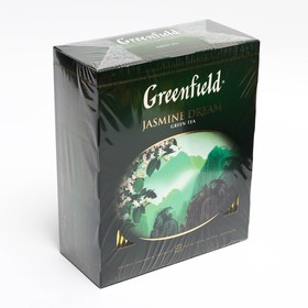 Чай зеленый GREENFIELD 100п*2г/Жасмин/Орими Трейд 8035005