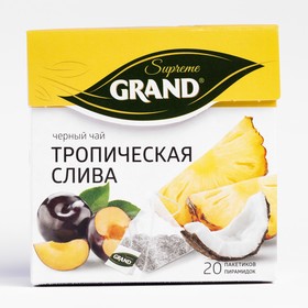 Чай Grant Supreme 20п*1,8г/тропическая слива/пирам. 8104255