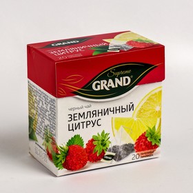 Чай Grant Supreme 20п*1,8г/земляничный цитрус/пирам. 8104256