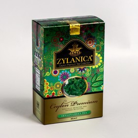 Чай зеленый ZYLANICA Premium Mint 100г 8114086