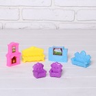 Furniture for dolls, MIX Furniture for dolls, MIX