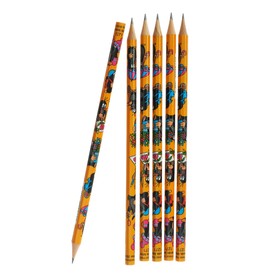 Набор 6 штук карандаш чернографитный дизайн Koh-I-Noor 1271 "Крот", HB (2474683)