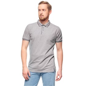 Рубашка унисекс, размер 46, цвет серый-меланж