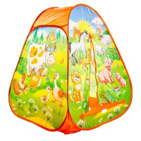 Палатка «Веселая ферма», в сумке, 81х91х81см