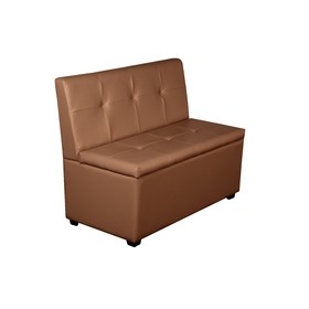 Кухонный диван "Уют-1", 1000x550x830, коричневый