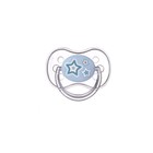 Пустышка силиконовая Canpol babies Newborn baby, симметричная, от 6-18 месяцев, цвет голубой - фото 107474283