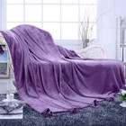 Плед Flounce, размер 220 × 230 см, фиолетовый Плед Flounce, размер 220 × 230 см, фиолетовый