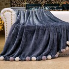 Плед Multi-ball, размер 220 × 240 см, тёмно-серый Плед Multi-ball, размер 220 × 240 см, тёмно-серый