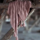 Плед «Вязка», размер 200 × 240 см, розовый Плед «Вязка», размер 200 × 240 см, розовый