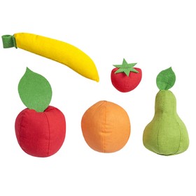 Набор фруктов, 5 предметов, с карточками