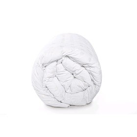 Одеяло утяжелённое с гранулами, размер 140 × 195 см, тик, белый