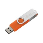Флешка Mirex SWIVEL RUBBER, 4 ГБ, чт до 22 Мб/с, зап до 10 Мб/с, оранжевая Флешка Mirex SWIVEL RUBBER, 4 ГБ, чт до 22 Мб/с, зап до 10 Мб/с, оранжевая