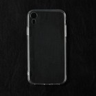 Чехол Qumann, для iPhone XR, силиконовый, прозрачный Чехол Qumann, для iPhone XR, силиконовый, прозрачный