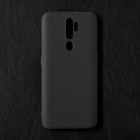 Чехол Qumann, для OPPO A5 2020 /A9 2020, силиконовый, матовый, черный Чехол Qumann, для OPPO A5 2020 /A9 2020, силиконовый, матовый, черный