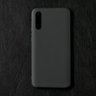 Чехол Qumann, для Samsung (A505) Galaxy A50/ A30s, силиконовый, матовый, черный Чехол Qumann, для Samsung (A505) Galaxy A50/ A30s, силиконовый, матовый, черный