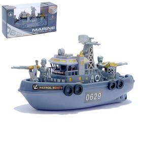 {{photo.Alt || photo.Description || 'Детский корабль «Морской патруль», работает от батареек, световые и звуковые эффекты'}}